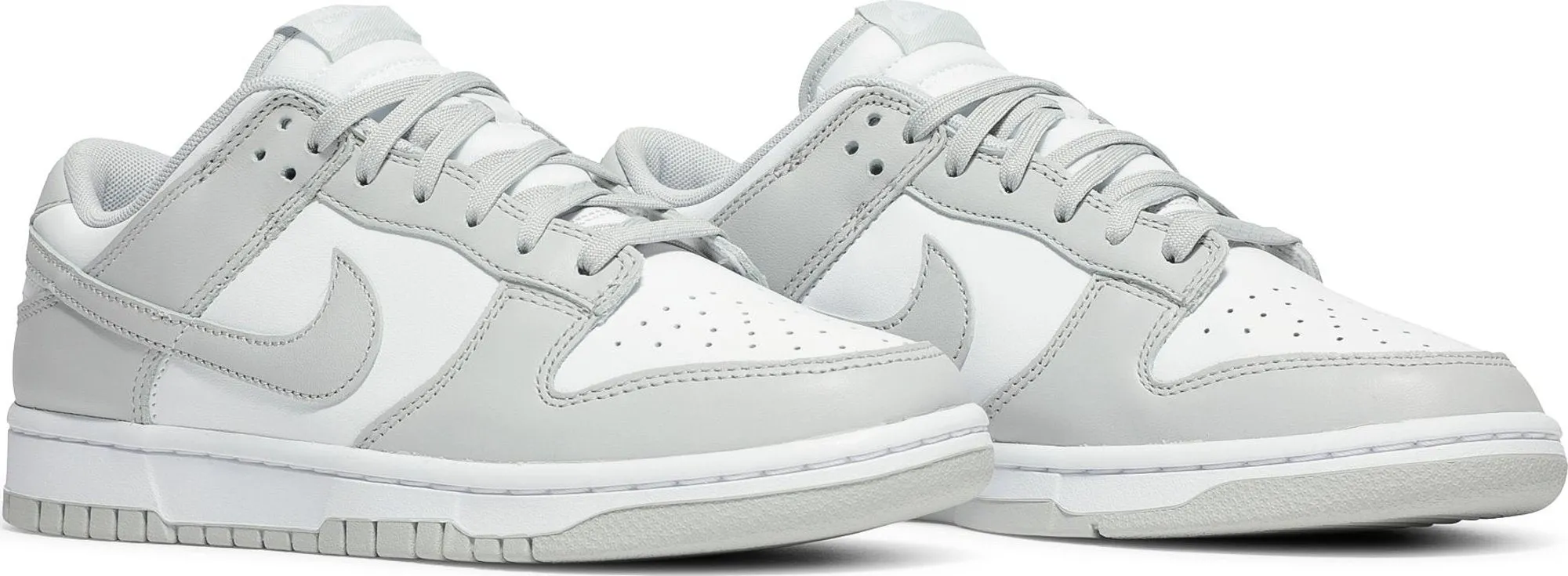 Nike - Dunk Low Retro Sneakers - Grey Fog