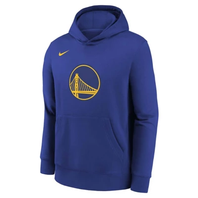 Nike Kids' Golden State Warriors Club Logo Hoodie