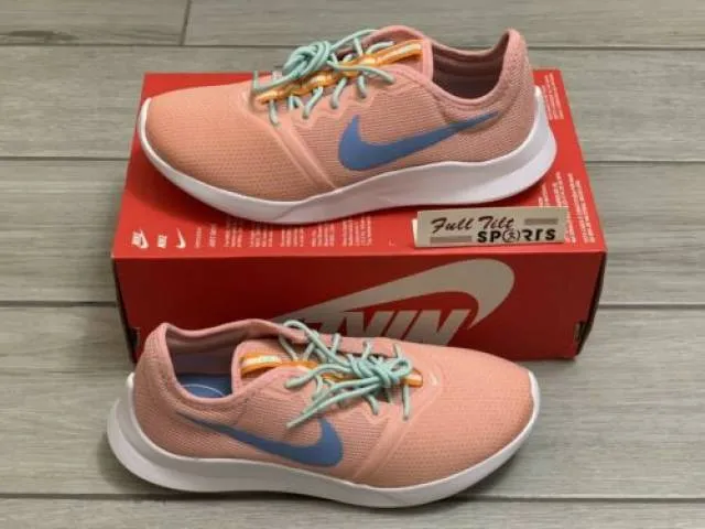 Nike Women's  VTR Coral Orange Stardust Canvas Sneakers ...