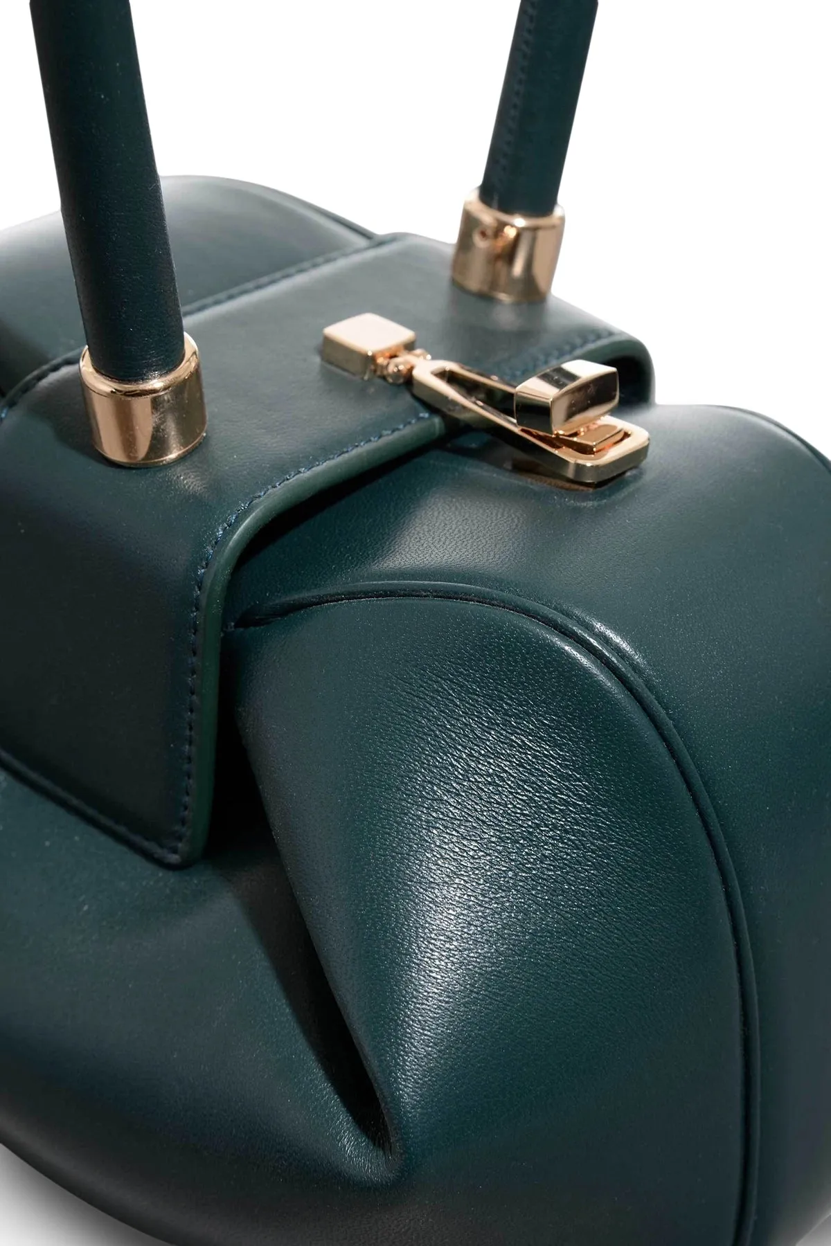 Nina Bag in Green Nappa Leather