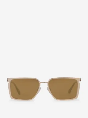 Off-White Rectangular Yoder Sunglasses 