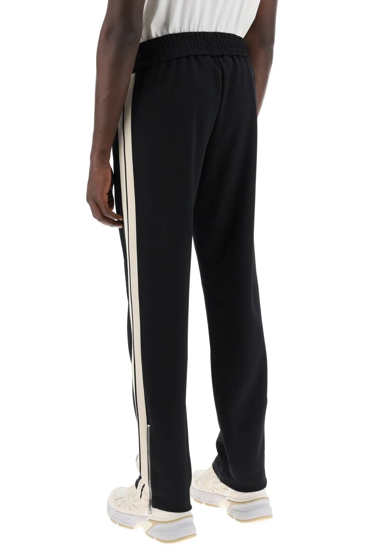 Palm Angels    Palm Angels Contrast Band Joggers With Track In