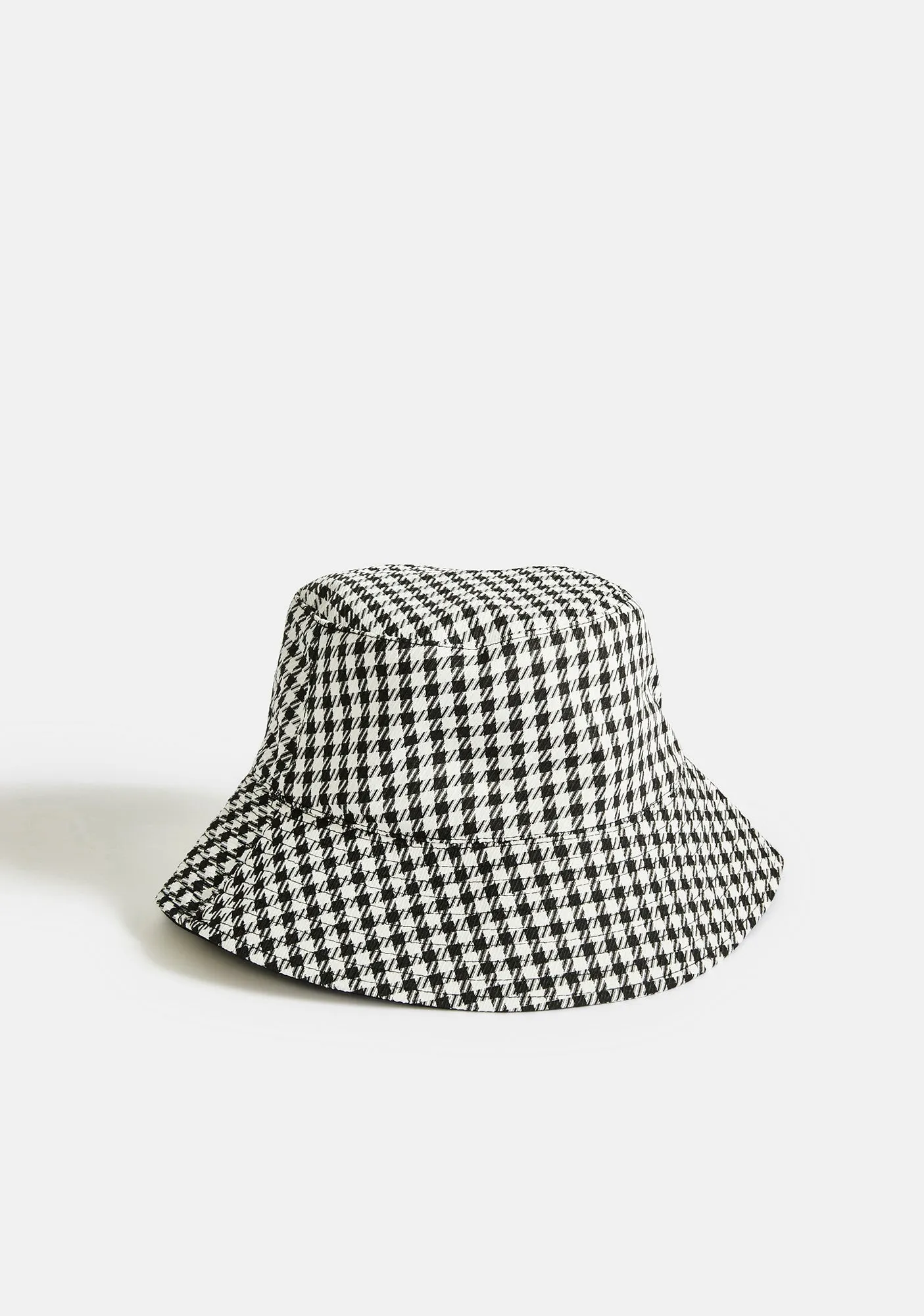 Pass For Perfect Houndstooth Bucket Hat-