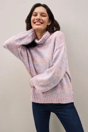 Pink Mockneck Jumper