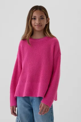 Pink Oversized Jumper (4-13yrs)