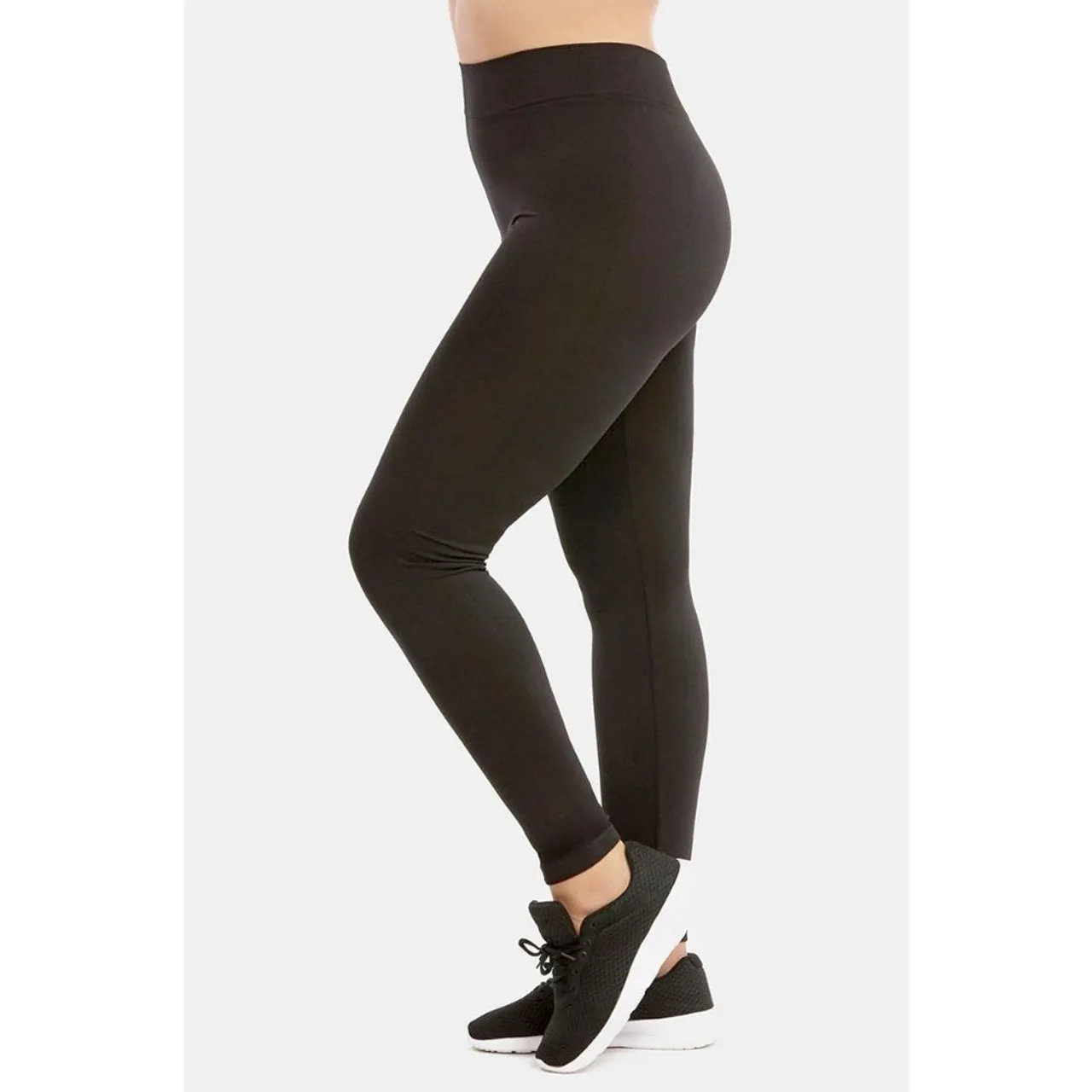 Plus Size Women's Casual Ultra-Soft Workout Leggings (3-Pack)