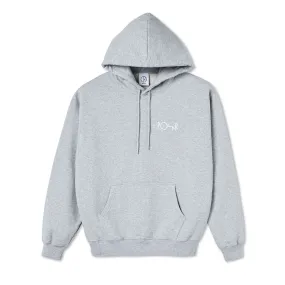 Polar 3 Tone Fill Logo Hoodie Sport Grey