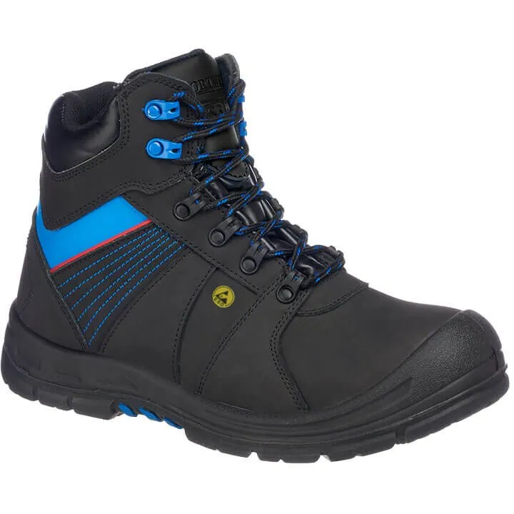 Portwest FD37 Compositelite Protector Safety Boot S3 ESD HRO - Black/Blue