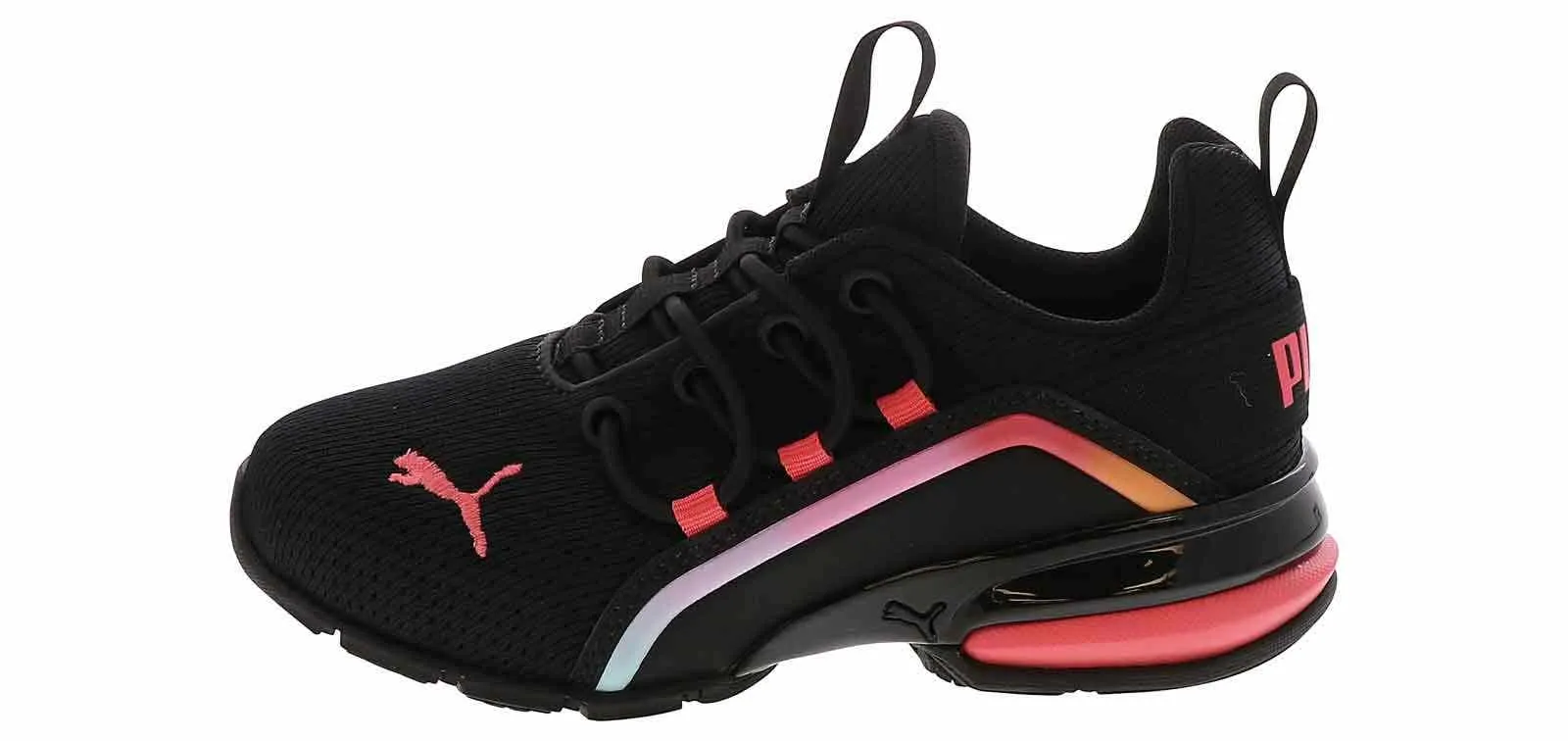 Puma Axelion Sunset Fade Youth Girl's (11-3) Running Shoe