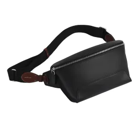  Ralph Lauren Smooth Calf Leather Waist Bag in Black