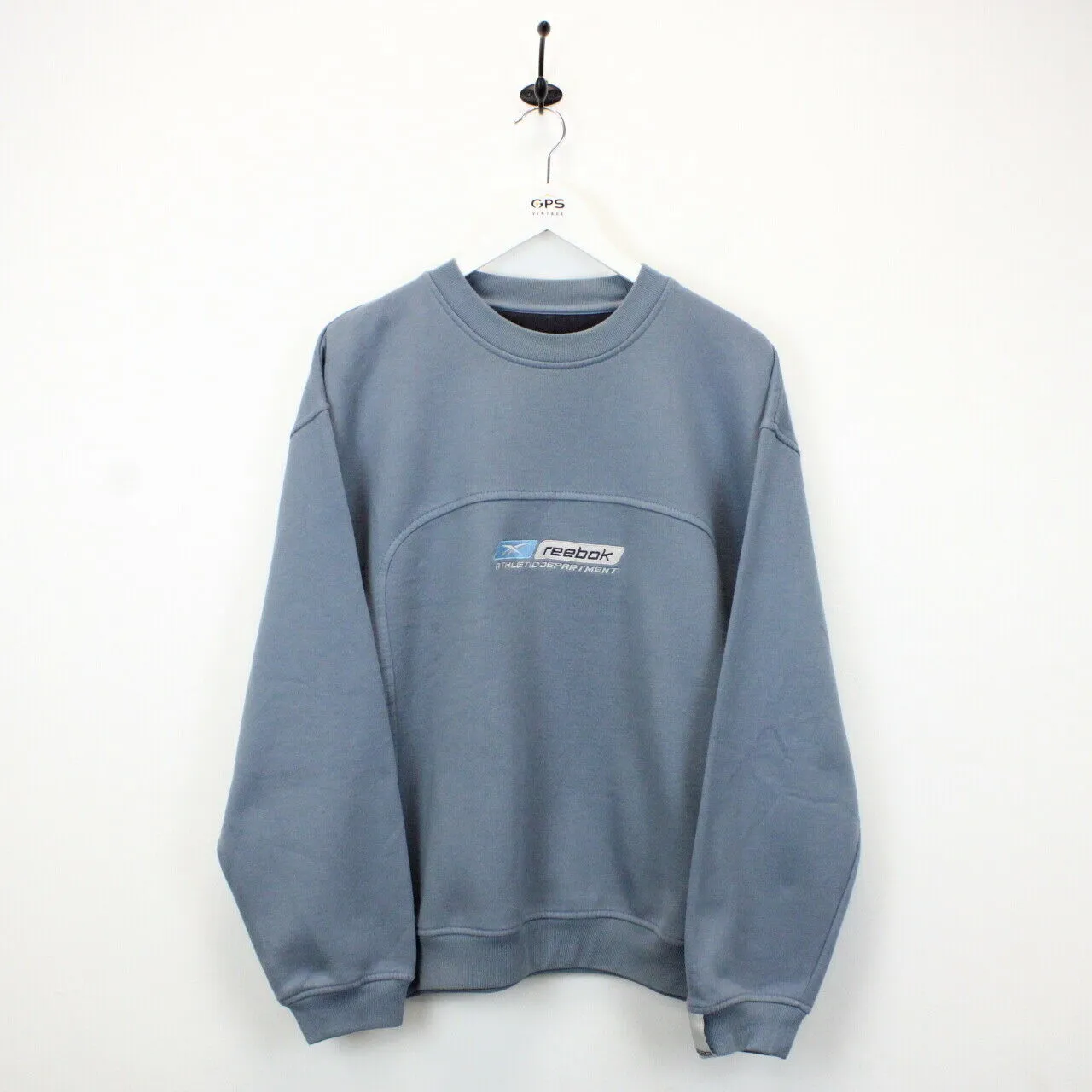 REEBOK 90s Sweatshirt Blue | Large