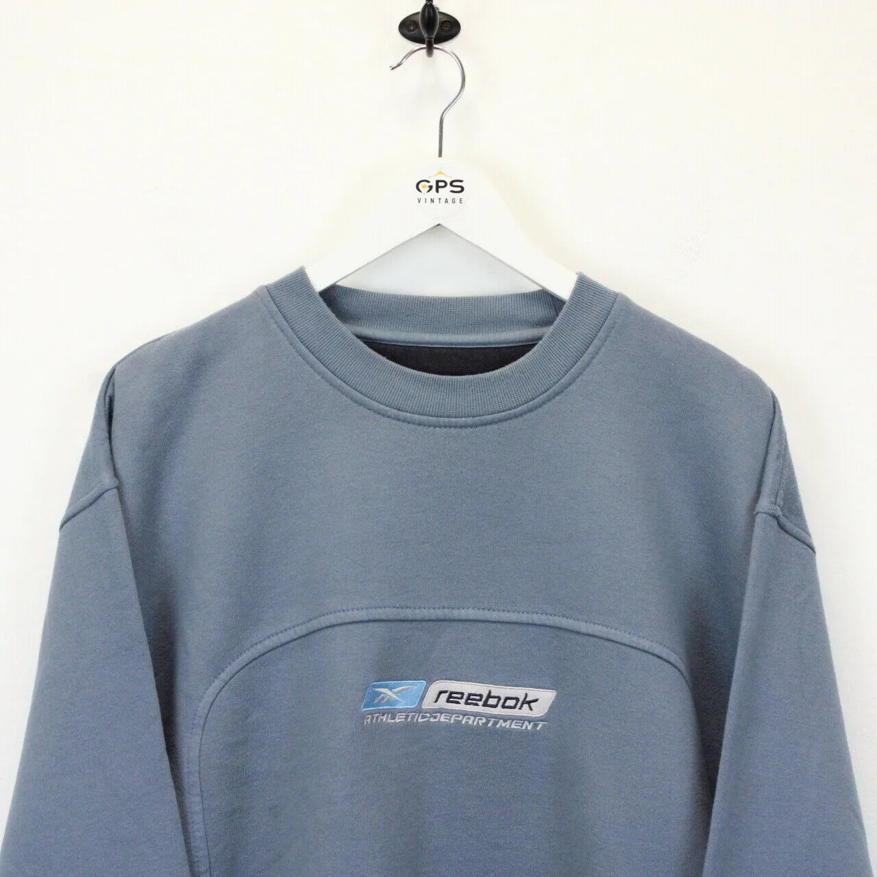 REEBOK 90s Sweatshirt Blue | Large