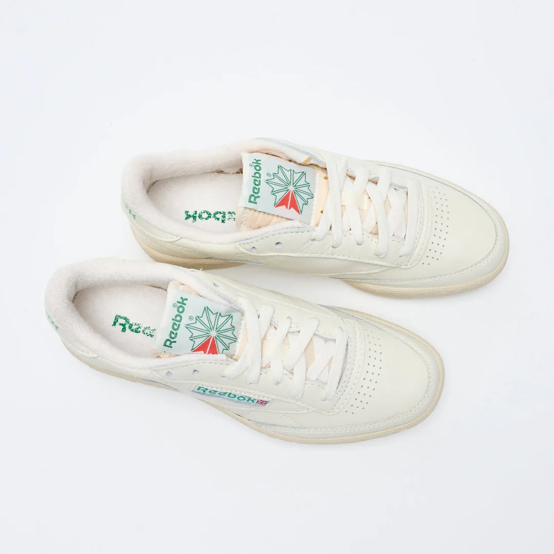 Reebok - Club C 85 Vintage (Chalk/Paper White/Glen Green)