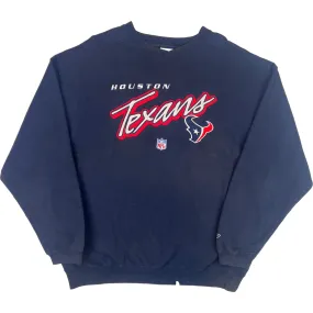 Reebok Houston Texans NFL Crewneck Sweatshirt Navy