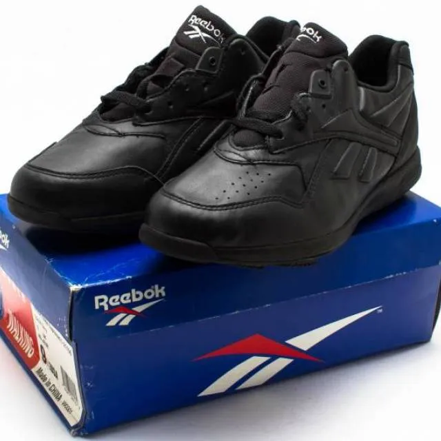 Reebok women's vintage 1990's og comfort glide supreme 11-21156 black sz. 9.5