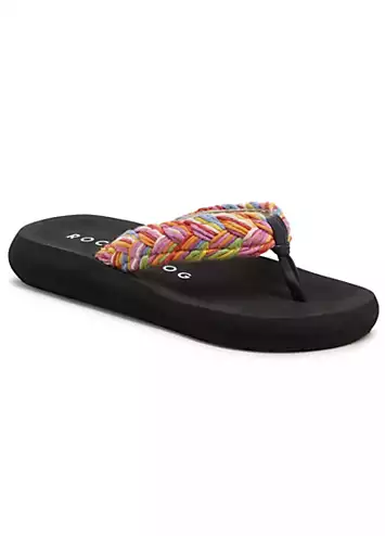 Rocket Dog Ladies Multicoloured Sunset Cord Braided Cord Sandals | Grattan