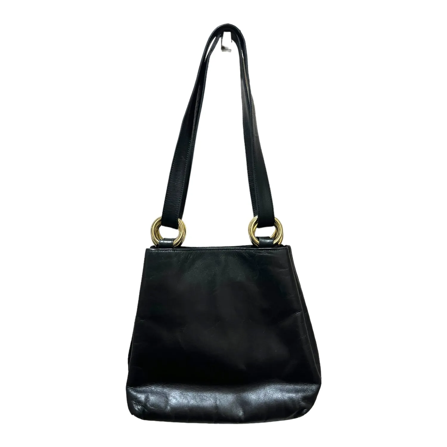 Russell & Bromley Black Leather and Suede Bag