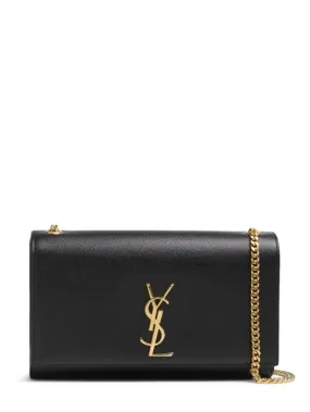 Saint Laurent   Medium Kate grain leather shoulder bag 