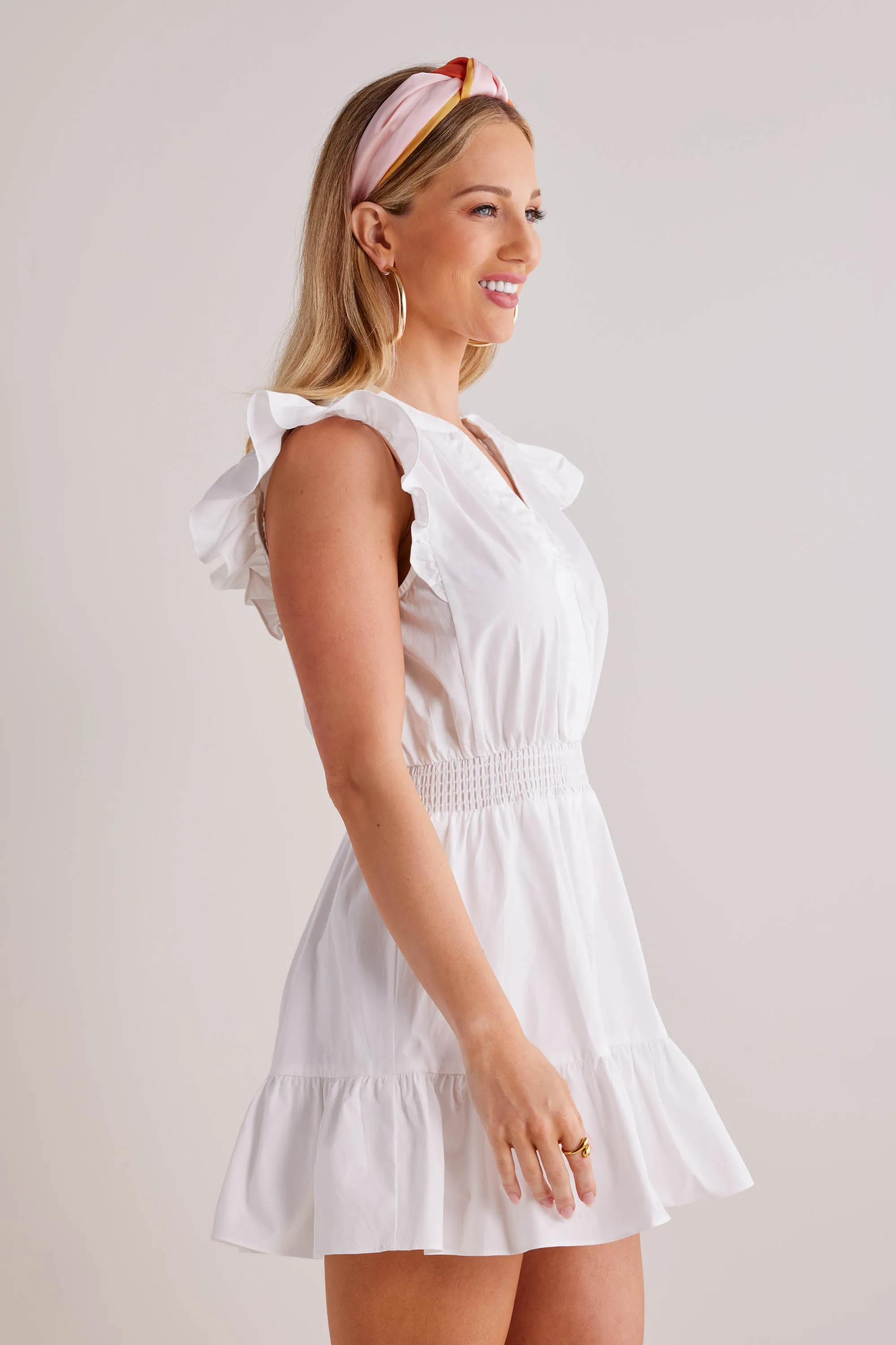 Sammy Dress- White