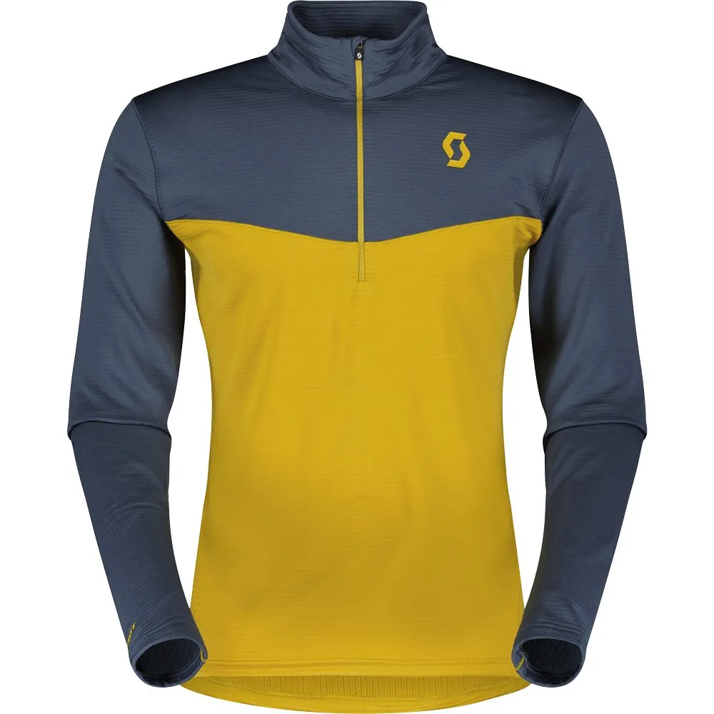 Scott - Defined Light Pullover Men metal blue mellow yellow