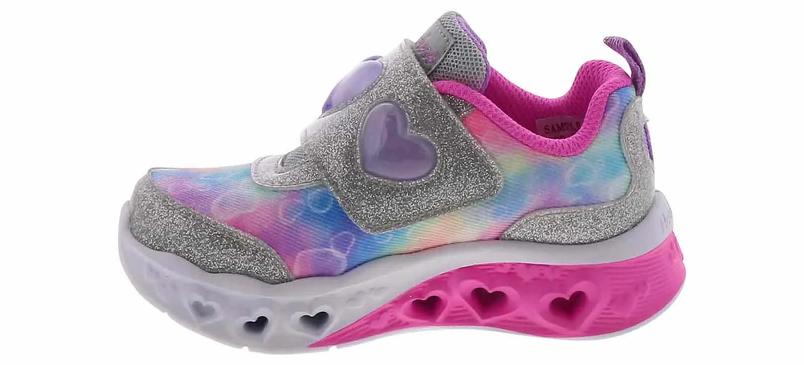 Skechers Flutter Heart Lights Toddler Girls’ (5-10) Running Shoe