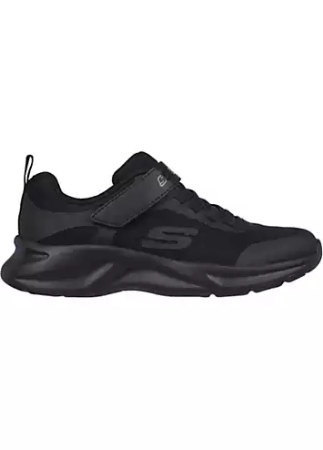 Skechers Girls Black Dynamatic Trainers | Grattan