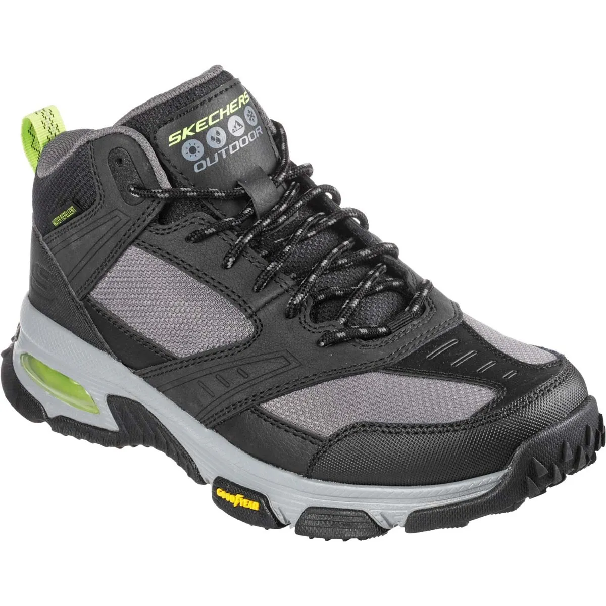 Skechers - Skech-air Envoy Boot 237215 (black Charcoal Grey)