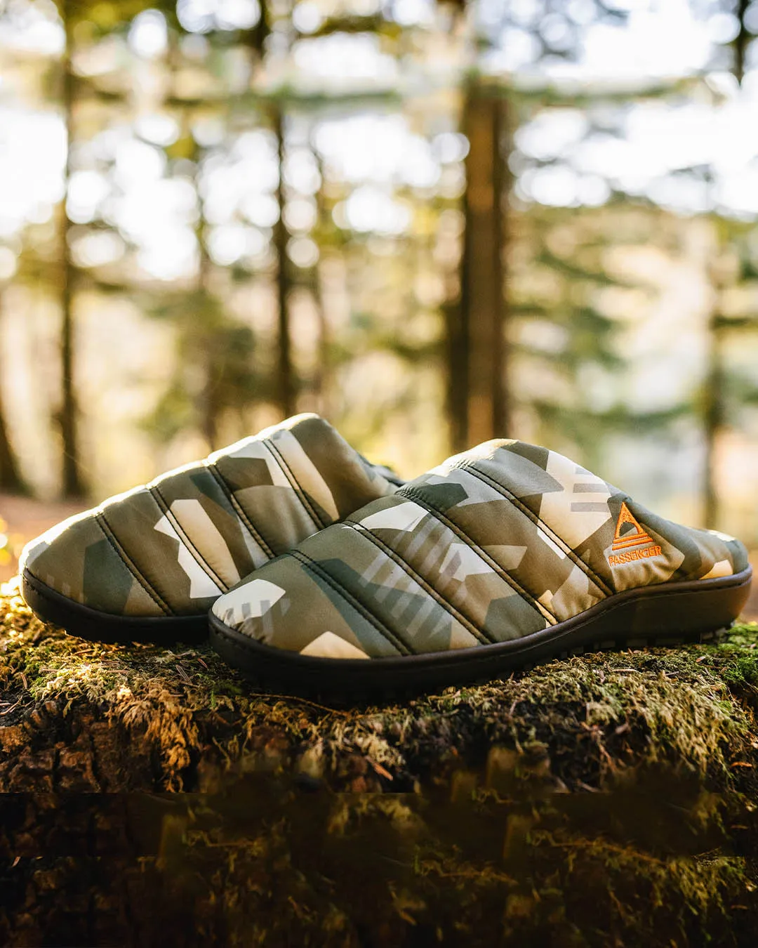 Sole Recycled Slipper - Fir Tree Camo Pattern