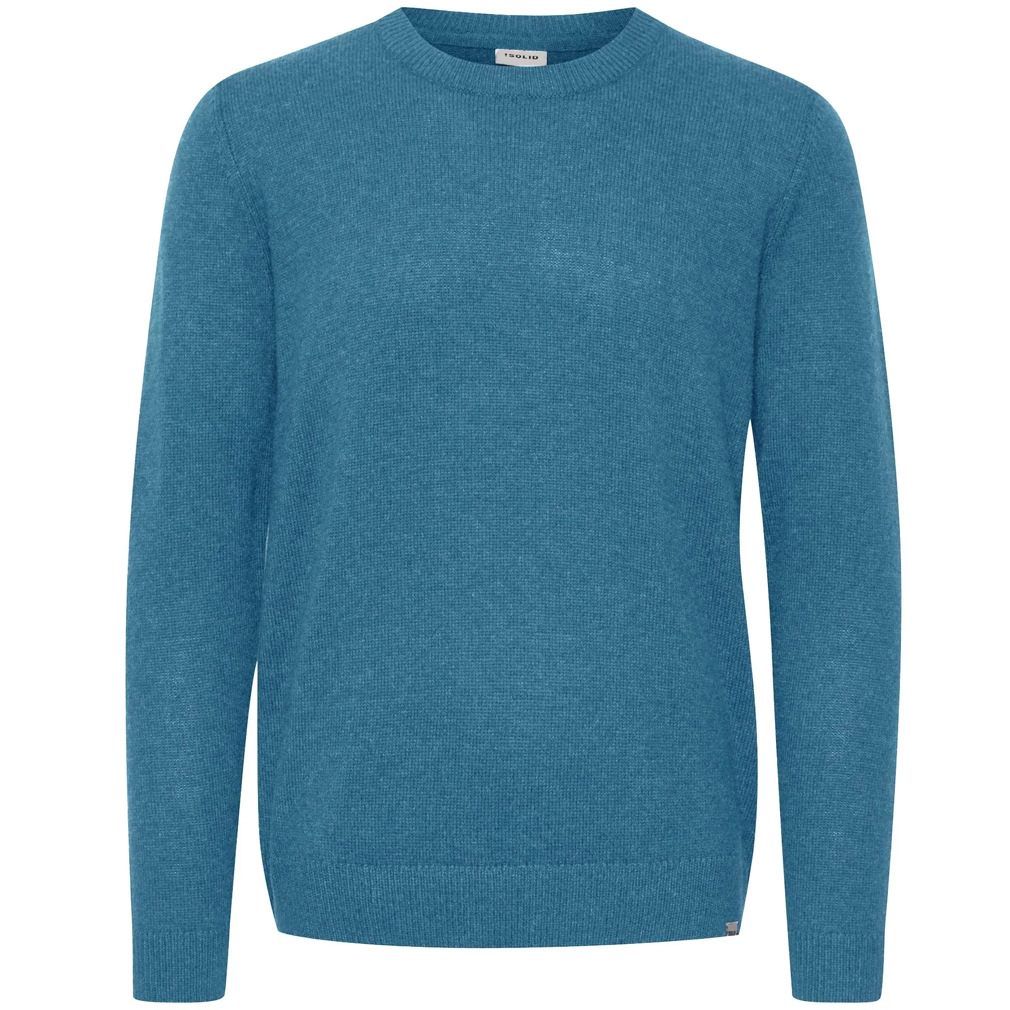 Solid Denmark Dyllon Pullover Jumper - Faded Denim