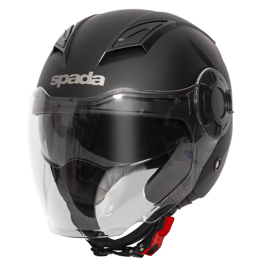 Spada Lycan Plain Helmet - Matt Black