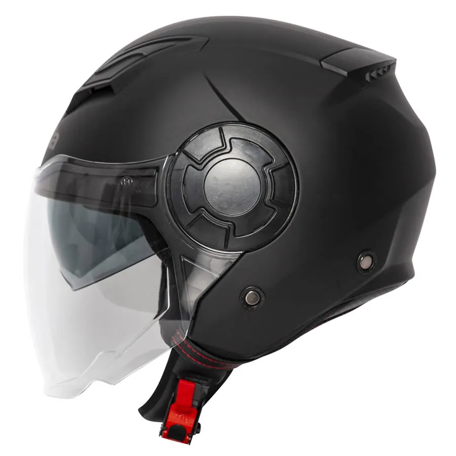 Spada Lycan Plain Helmet - Matt Black