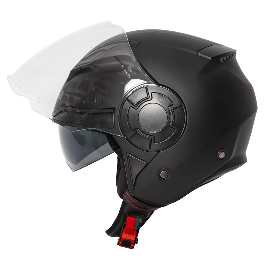 Spada Lycan Plain Helmet - Matt Black