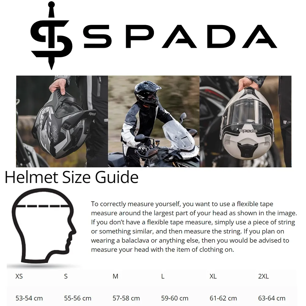 Spada Lycan Plain Helmet - Matt Black