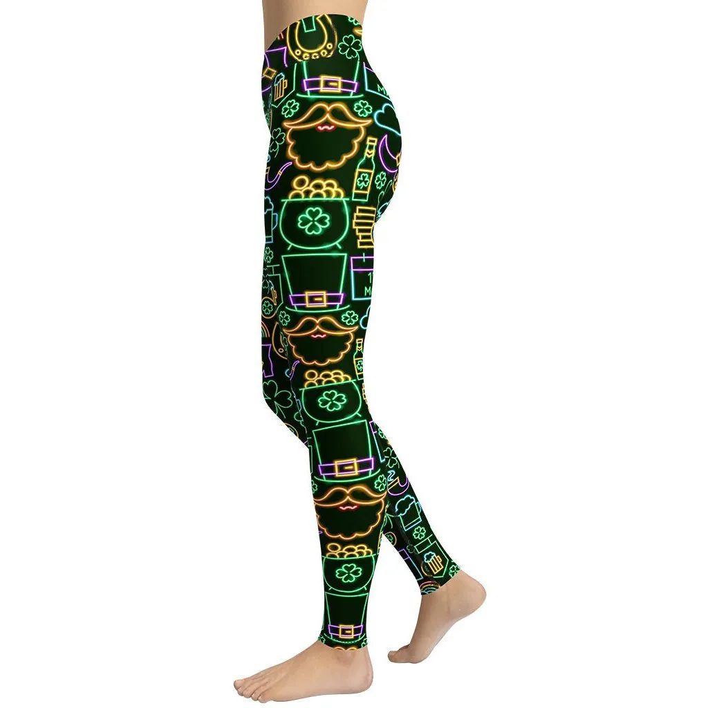 St. Patrick's Celebration Yoga Leggings