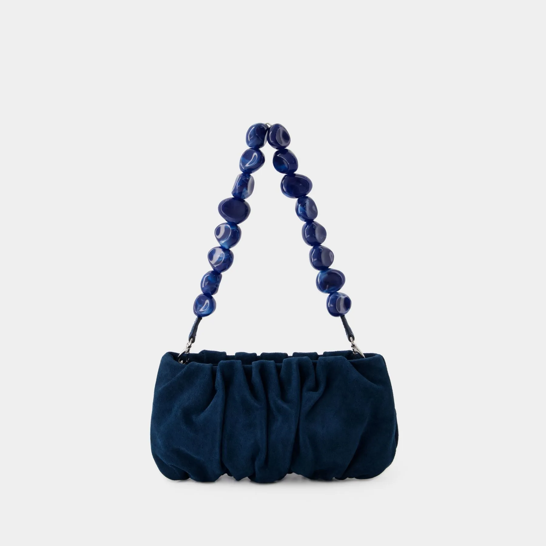 Staud  Bean Hobo Bag - Staud - Leather - Ink Blue