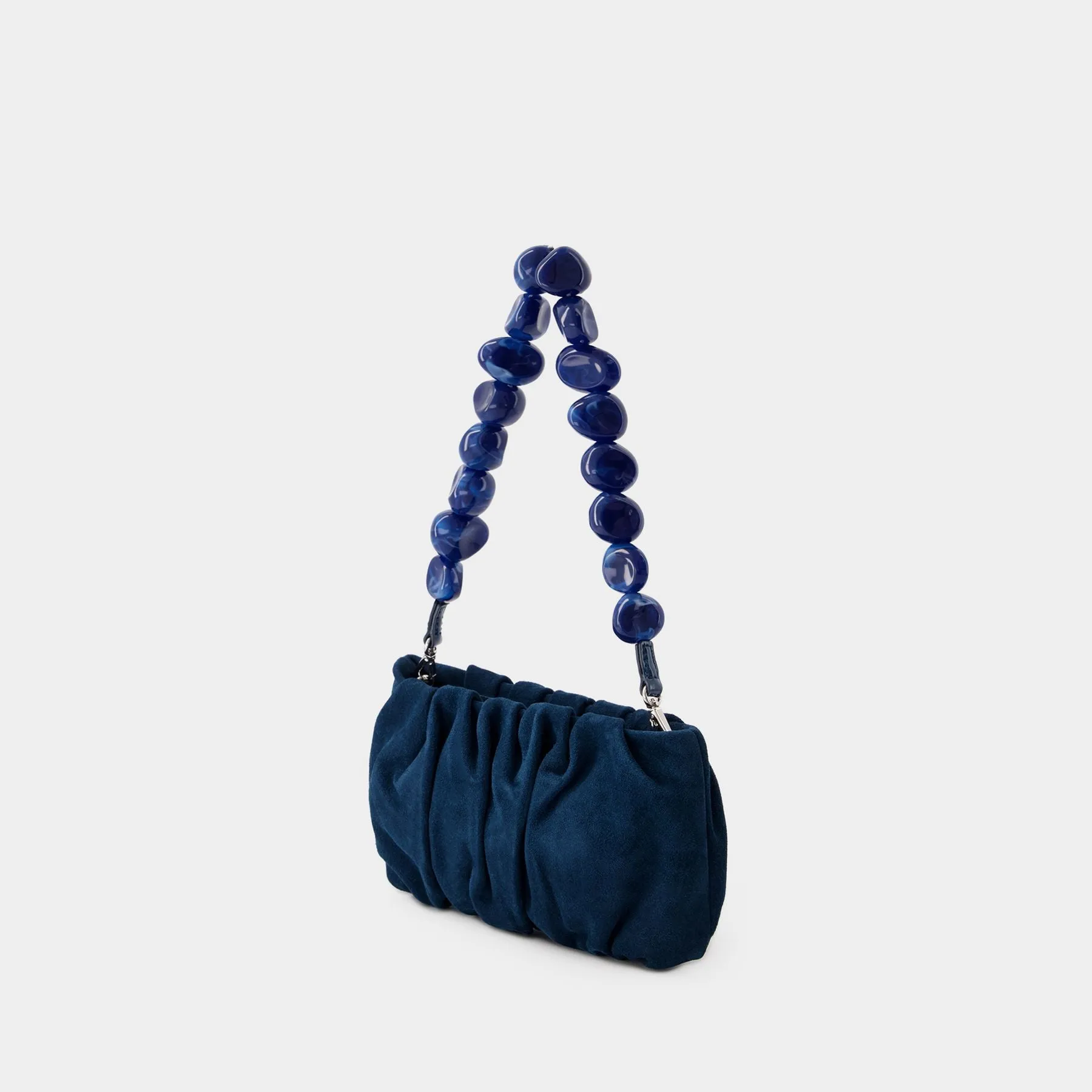 Staud  Bean Hobo Bag - Staud - Leather - Ink Blue