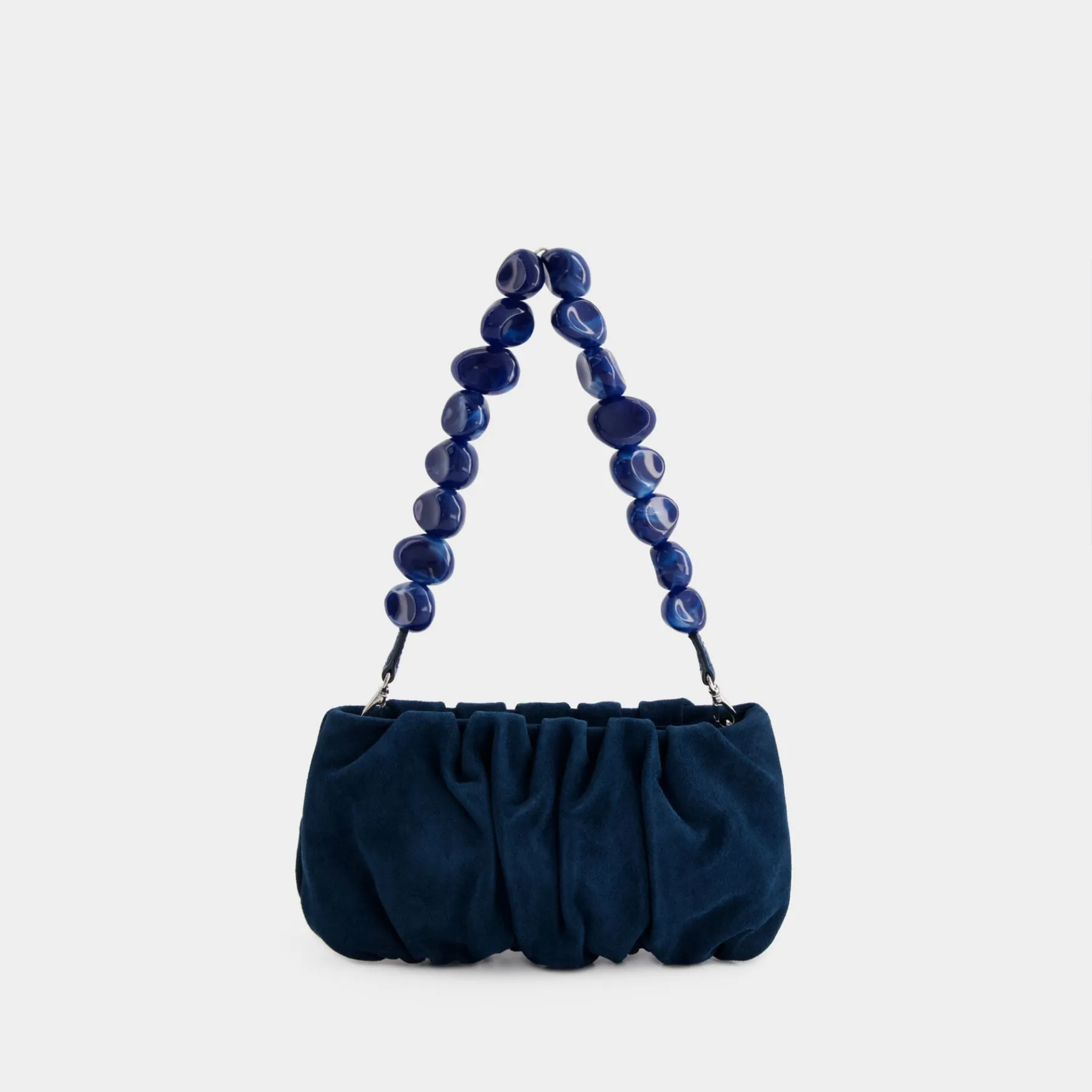 Staud  Bean Hobo Bag - Staud - Leather - Ink Blue