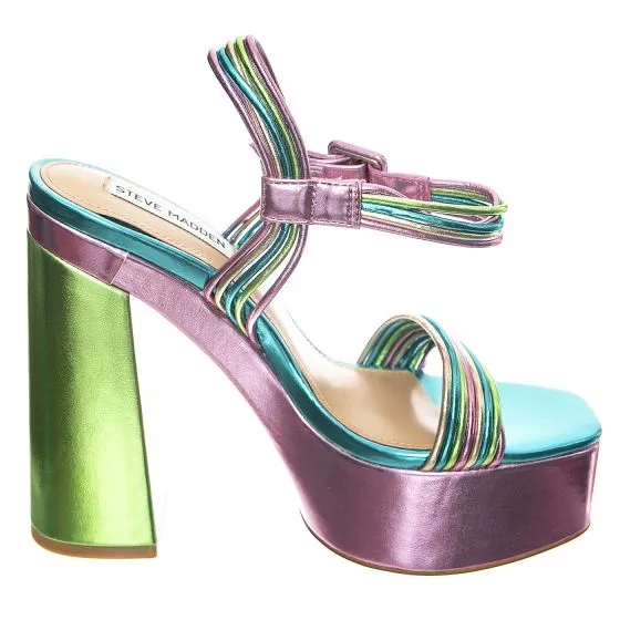 Steve Madden W' Pin-Up Pink Multi Sandals