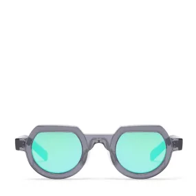 TANI SUNGLASSES Smoke/Blue Reflective