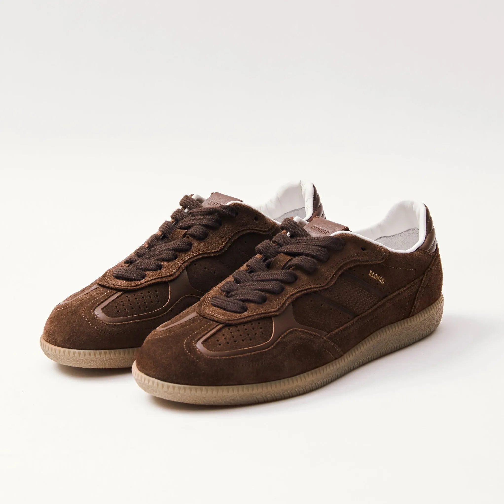 Tb.490 Rife Chocolate Brown Leather Sneakers  