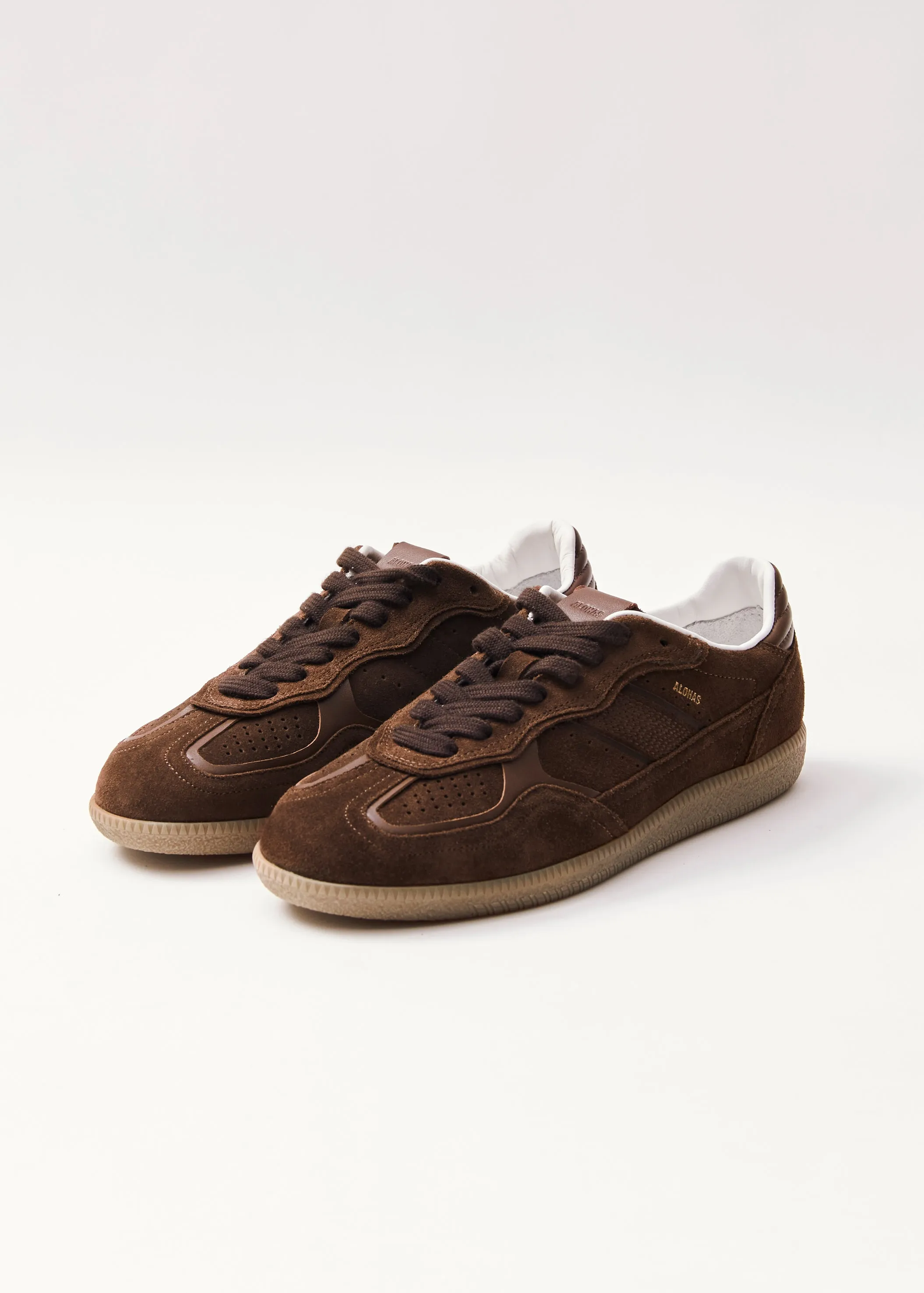 Tb.490 Rife Chocolate Brown Leather Sneakers  