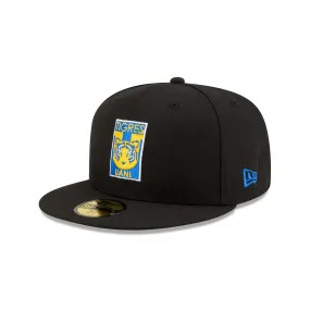 Tigres de Monterrey Black 59FIFTY Fitted Hat