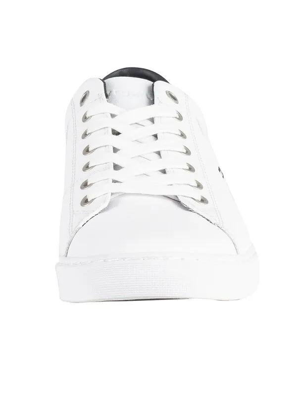 Tommy Hilfiger Essential Leather Trainers - White