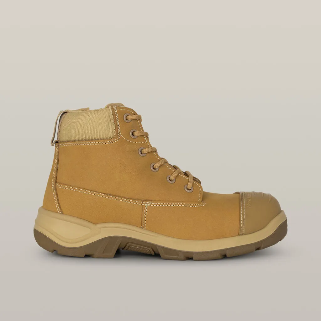 TOUGHMAXX 6Z STEEL TOE SAFETY BOOT - WHEAT