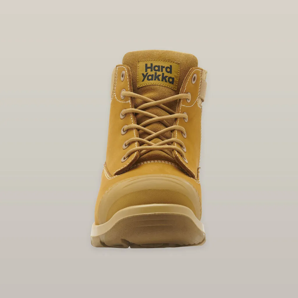 TOUGHMAXX 6Z STEEL TOE SAFETY BOOT - WHEAT