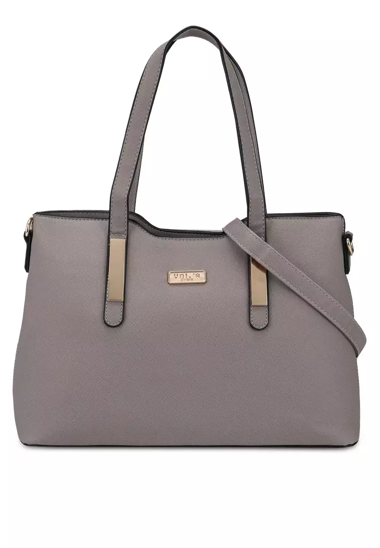 Unisa Set Of 3 Saffiano Handbag