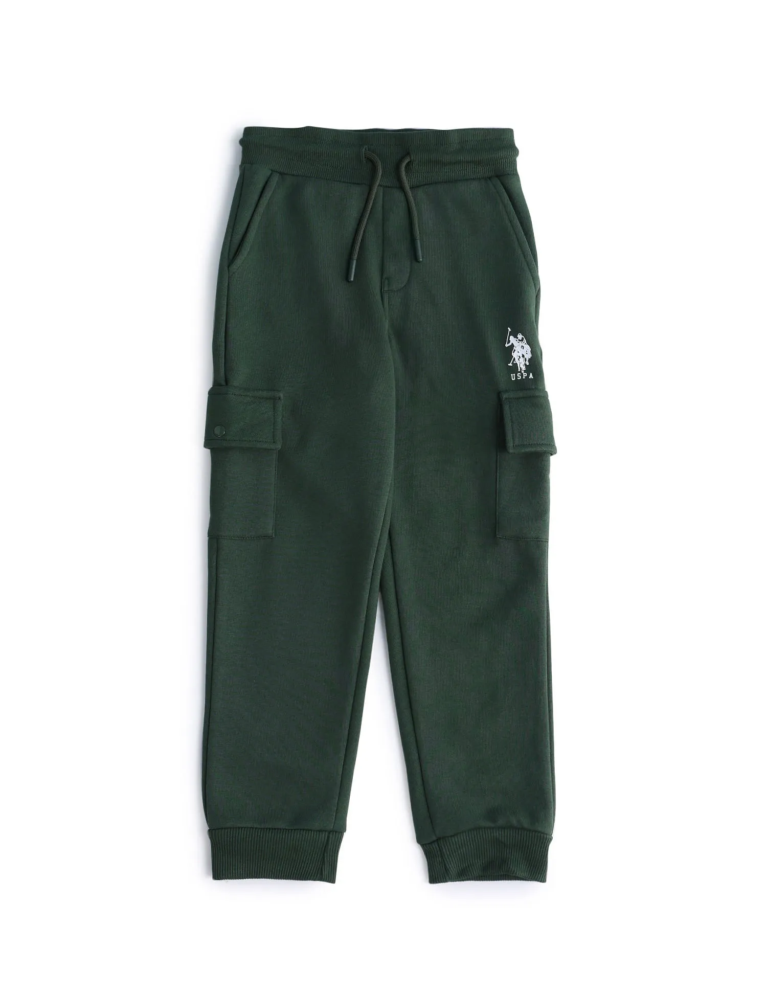 U.S. Polo Assn. Kids Boys Regular Fit Cargo Joggers