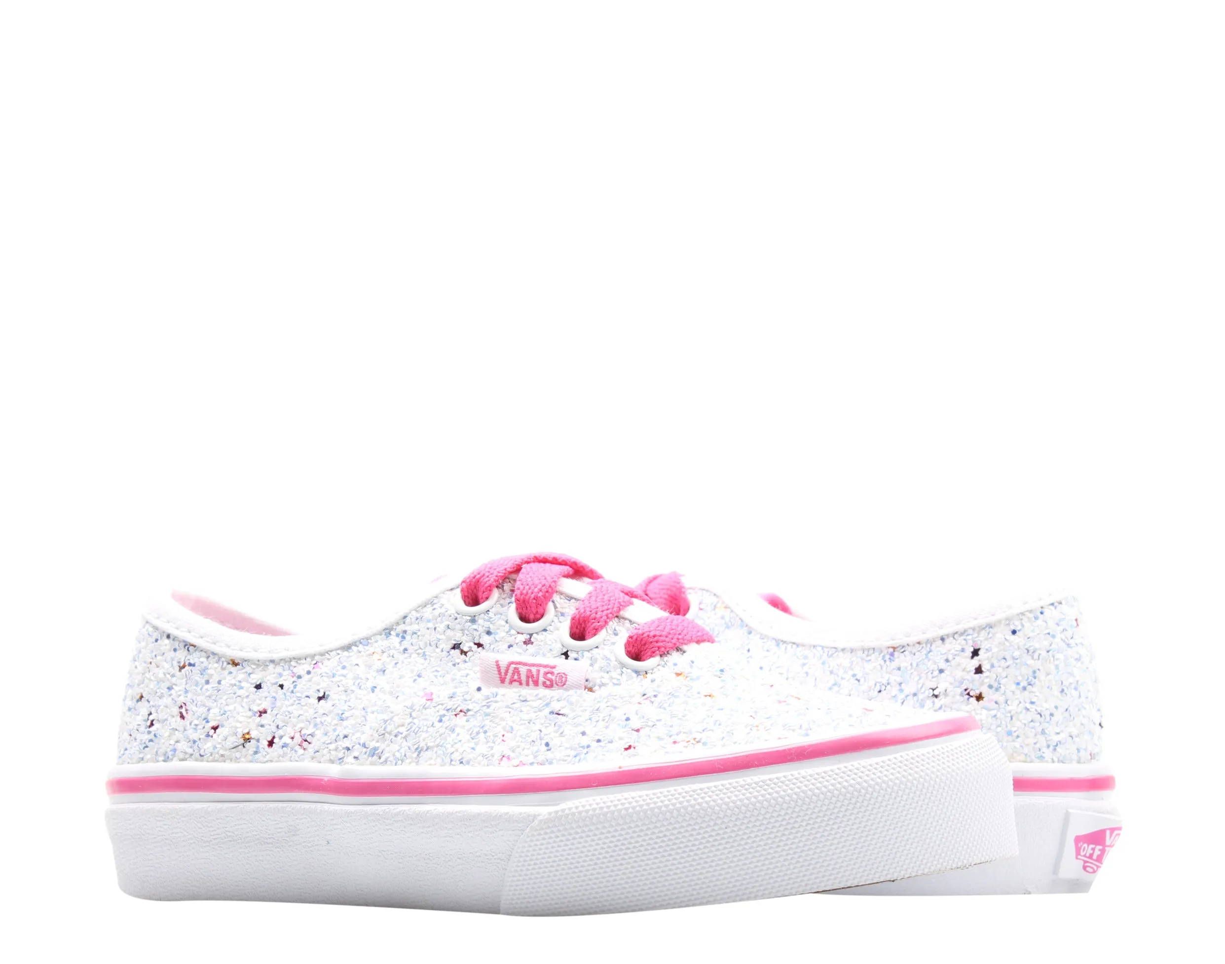 Vans Authentic Glitter Little/Big Kids Low Top Sneakers