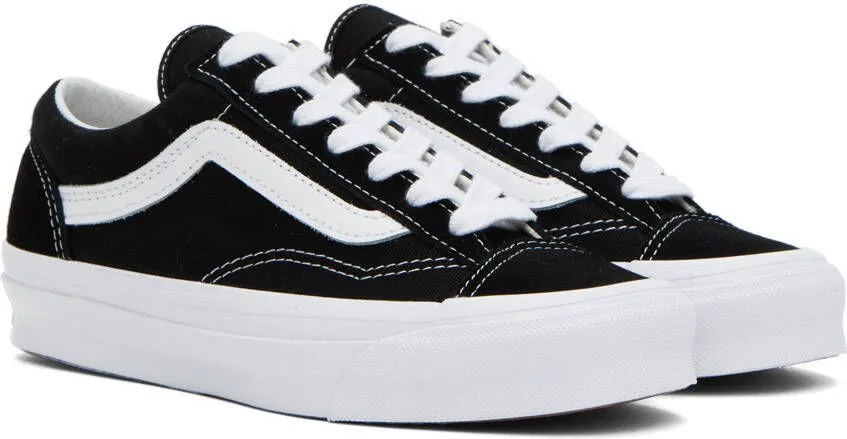 Vans Black OG Style 36 LX Sneakers