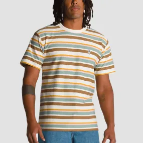 Vans Growth Garden Stripe Knit T-Shirt Antique White